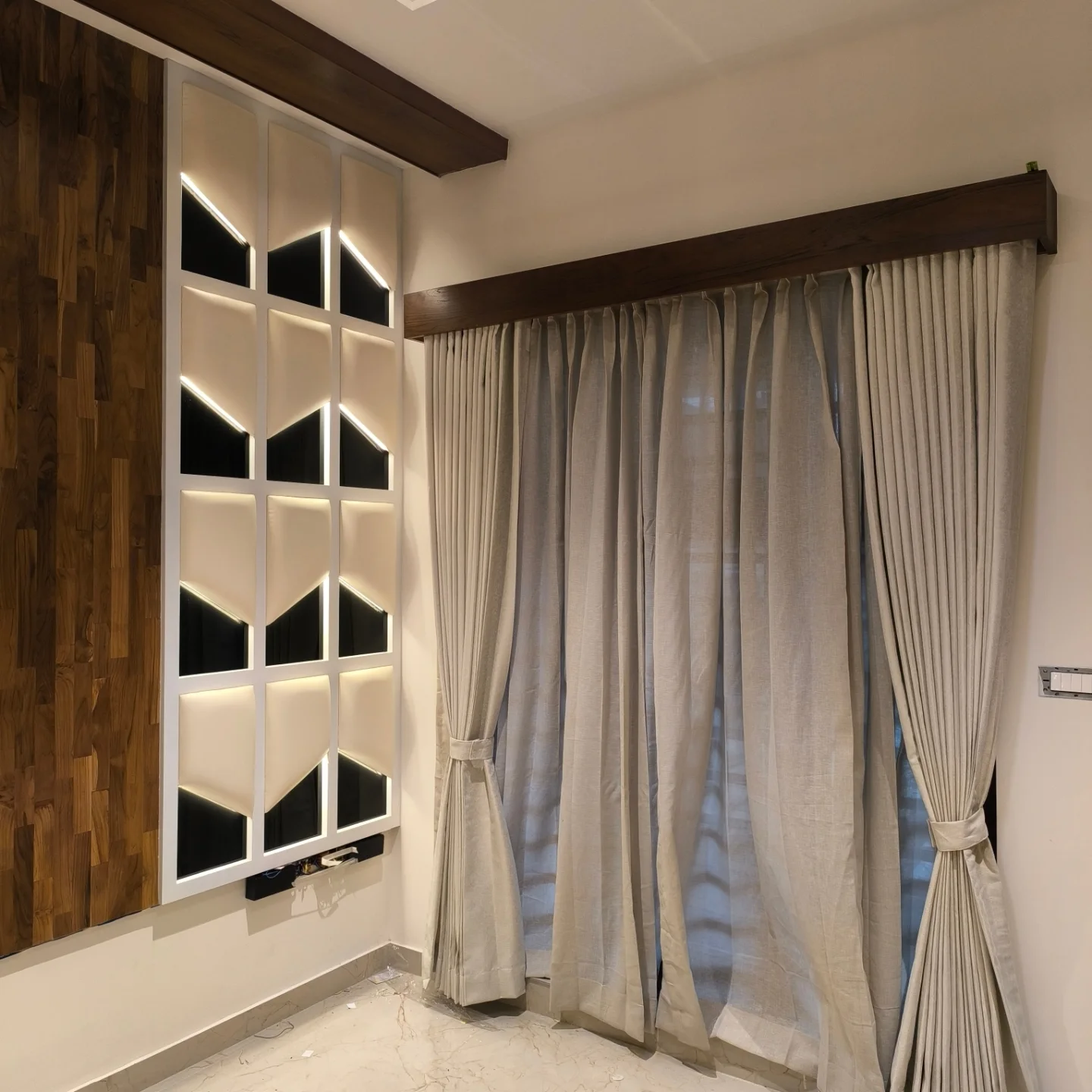 Add effortless elegance to your interiors with plain curtains that offer a clean, timeless look for any space. Made…