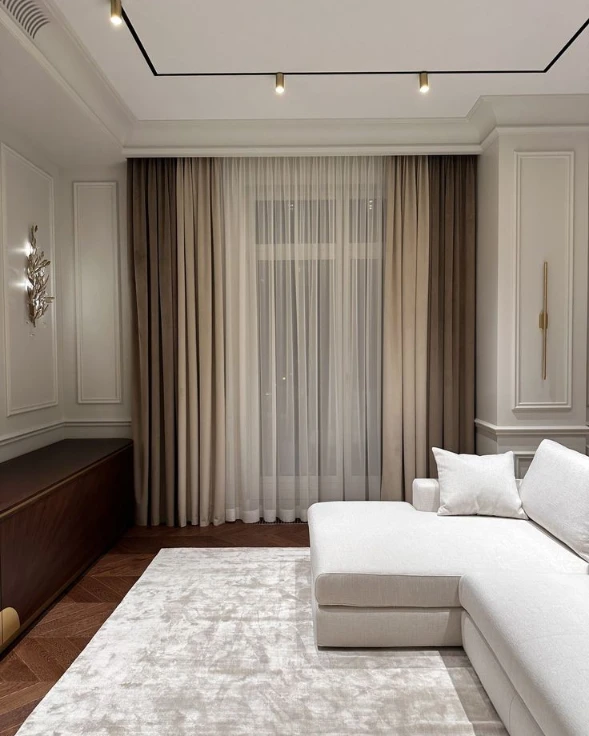 Dress your windows with elegant sheer curtains that gently filter sunlight and create a calm, refreshing atmosphere…