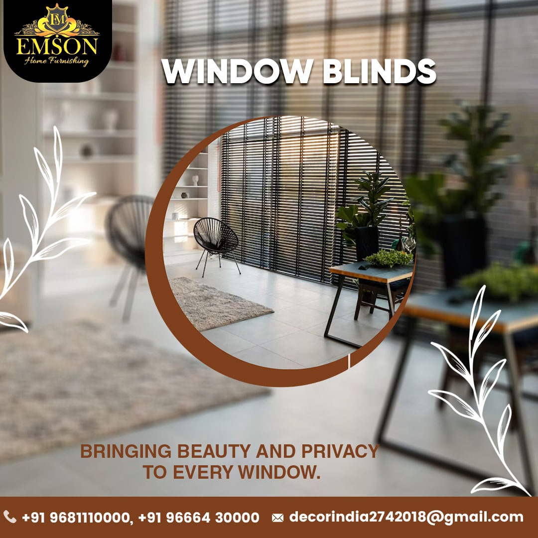 Enhance Your Home with Stylish Window Blinds!
