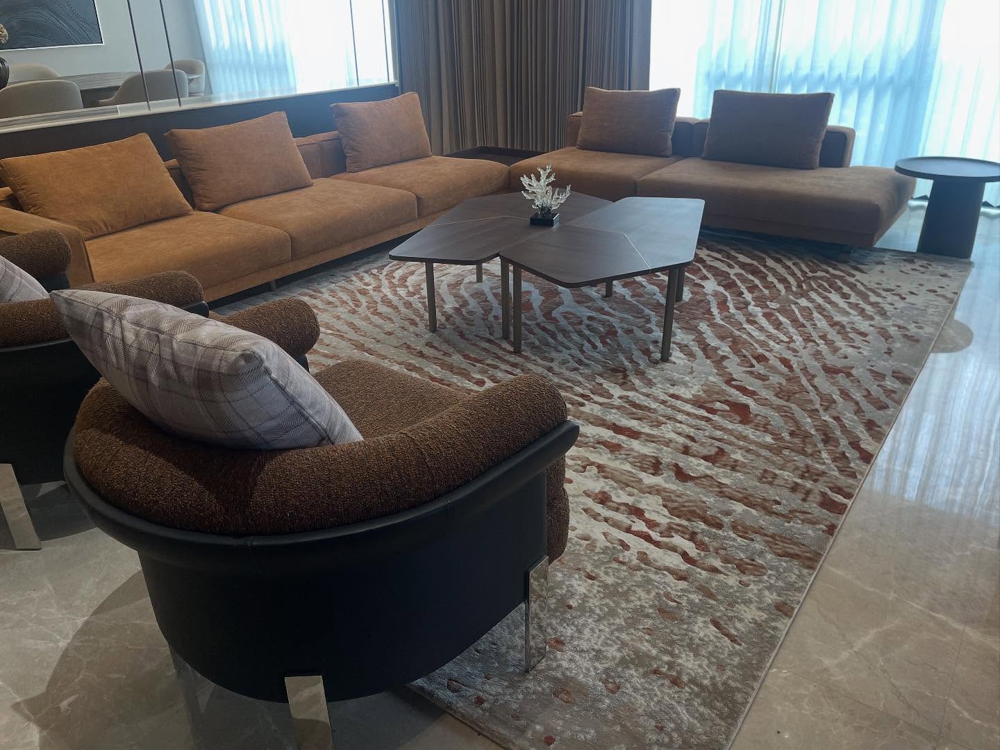 Carpet that changes the whole look.