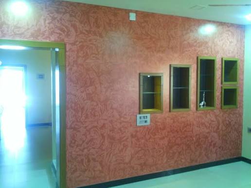 The Wall Signature | wallpainting wallputty textureputty