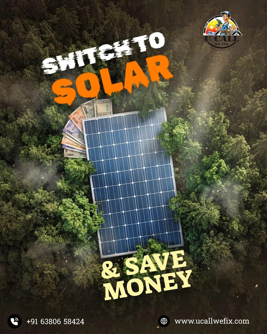 U Call We Fix is a premier, full-service solar energy and home maintenance provider dedicated to delivering…
